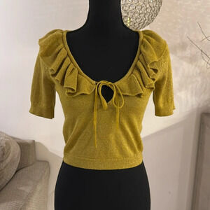 Lovers + friends cropped sweater size XS